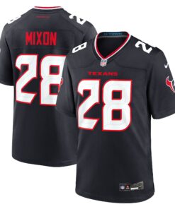 Joe Mixon Houston Texans  Game Jersey  Navy