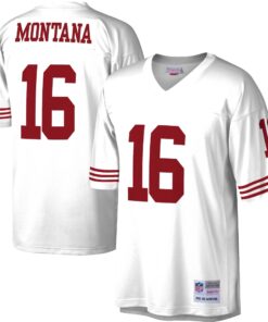 Joe Montana San Francisco 49ers Mitchell amp Ness Legacy Replica Jersey  White