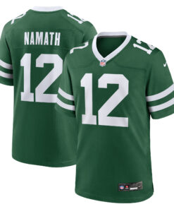Joe Namath New York Jets  Game Jersey  Legacy Green