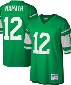 Joe Namath New York Jets Mitchell amp Ness Legacy Replica Jersey  Kelly Green