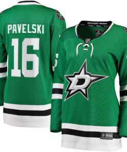Joe Pavelski Dallas Stars Fanatics Women_s Breakaway Home Player Jersey  Kelly Green