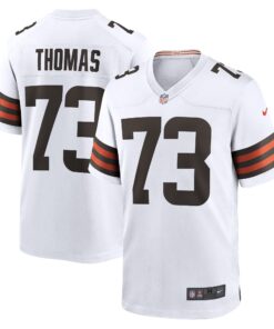 Joe Thomas Cleveland Browns  Retired Game Player Jersey  White