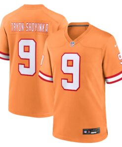 Joe TryonShoyinka Tampa Bay Buccaneers  Throwback Game Jersey  Orange