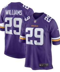 Joejuan Williams Minnesota Vikings  Game Jersey  Purple