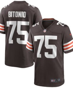 Joel Bitonio Cleveland Browns  Game Jersey  Brown