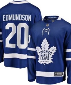 Joel Edmundson Toronto Maple Leafs Fanatics Home Premier Breakaway Player Jersey  Blue