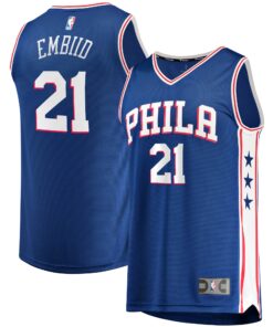 Joel Embiid Philadelphia 76ers Fanatics Fast Break Replica Player Jersey - Icon Edition - Royal