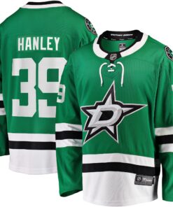 Joel Hanley Dallas Stars Fanatics Breakaway Player Jersey  Kelly Green