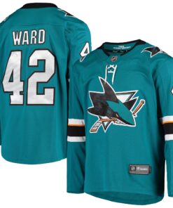 Joel Ward San Jose Sharks Fanatics Breakaway Home Player Jersey  Teal