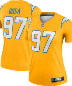 Joey Bosa Los Angeles Chargers  Women_s Inverted Legend Jersey  Gold