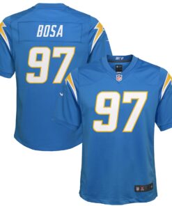 Joey Bosa Los Angeles Chargers  Youth Game Jersey  Powder Blue