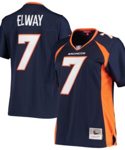 John Elway Denver Broncos Mitchell amp Ness Women_s Legacy Replica Team Jersey  Navy 1