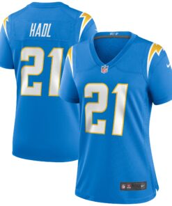 John Hadl Los Angeles Chargers  Women_s Game Retired Player Jersey  Powder Blue
