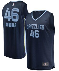 John Konchar Memphis Grizzlies Fanatics Fast Break Replica Jersey - Icon Edition - Navy