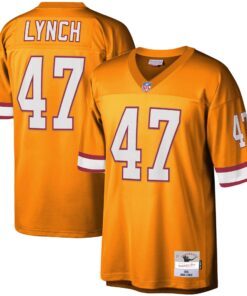 John Lynch Tampa Bay Buccaneers Mitchell amp Ness Big amp Tall 1995 Legacy Retired Player Jersey  Orange
