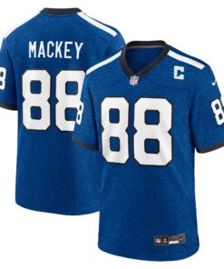 John Mackey Indianapolis Colts  Indiana Nights Alternate Game Jersey  Royal