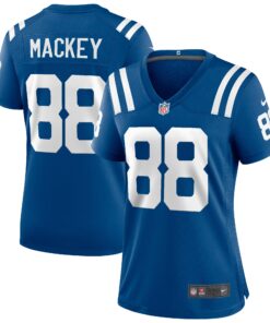 John Mackey Indianapolis Colts  Women_s Game Retired Player Jersey  Royal