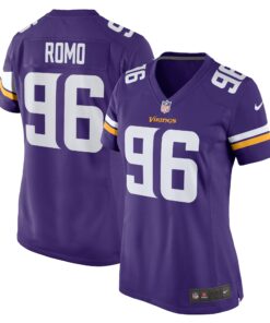 John Parker Romo Minnesota Vikings  Women_s Game Jersey   Purple