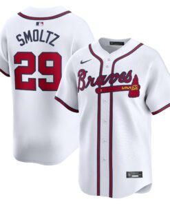 John Smoltz Atlanta BravesHome Limited Player Jersey  White