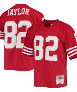 John Taylor San Francisco 49ers Mitchell amp Ness Legacy Replica Jersey  Scarlet