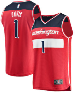 Johnny Davis Washington Wizards Fanatics Youth Fast Break Replica Jersey - Icon Edition - Red