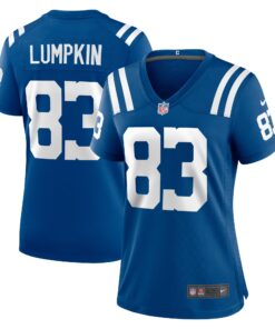 Johnny Lumpkin Indianapolis Colts  Women_s Team Game Jersey   Royal