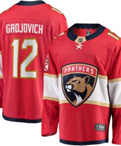 Jonah Gadjovich Florida Panthers Fanatics  Premier Breakaway Player Jersey  Red