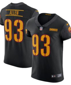 Jonathan Allen Washington Commanders  Alternate Vapor Elite Jersey  Black