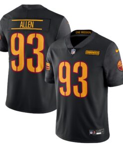 Jonathan Allen Washington Commanders  Alternate Vapor Untouchable Limited Jersey  Black