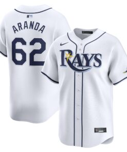 Jonathan Aranda Tampa Bay RaysHome Limited Player Jersey  White