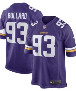 Jonathan Bullard Minnesota Vikings  Game Player Jersey  Purple