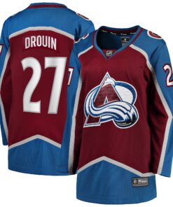 Jonathan Drouin Colorado Avalanche Fanatics Women_s Home Breakaway Player Jersey  Maroon