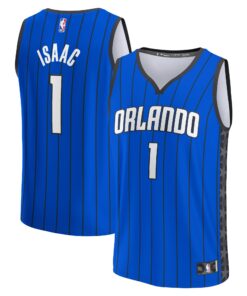 Jonathan Isaac Orlando Magic Fanatics Fast Break Replica Player Jersey - Statement Edition - Blue