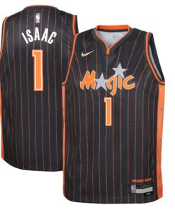 Jonathan Isaac Orlando Magic Youth Swingman Jersey - City Edition - Anthracite