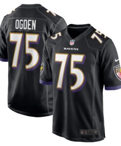 Jonathan Ogden Baltimore Ravens  Retired Player Jersey  Black