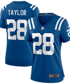 Jonathan Taylor Indianapolis Colts  Women_s Game Jersey  Royal