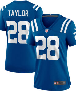 Jonathan Taylor Indianapolis Colts  Women_s Player Game Jersey  Royal