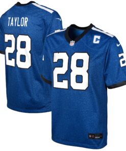 Jonathan Taylor Indianapolis Colts  Youth Game Jersey  Blue