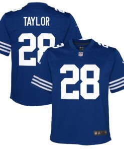 Jonathan Taylor Indianapolis Colts  Youth Game Jersey  Royal
