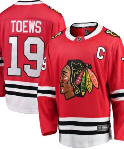 Jonathan Toews Chicago Blackhawks Fanatics Breakaway Player Jersey  Red
