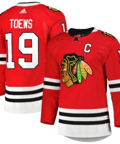 Jonathan Toews Chicago Blackhawks Home Primegreen Authentic Pro Player  Jersey  Red