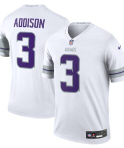 Jordan Addison Minnesota Vikings  Alternate Legend Player Jersey  White