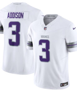 Jordan Addison Minnesota Vikings  Alternate Vapor F.U.S.E. Limited Jersey  White