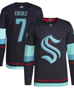 Jordan Eberle Seattle Kraken Home Primegreen Authentic Pro Player  Jersey  Navy