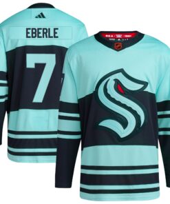 Jordan Eberle Seattle Kraken Reverse Retro 2.0 Authentic Player Jersey  Light Blue