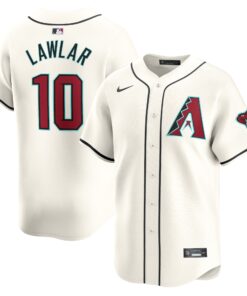 Jordan Lawlar Arizona DiamondbacksHome Limited Player Jersey  White