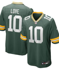 Jordan Love Green Bay Packers  Player Game Jersey  Green