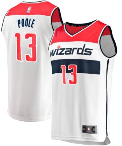 Jordan Poole Washington Wizards Fanatics Fast Break Player Jersey - Association - White