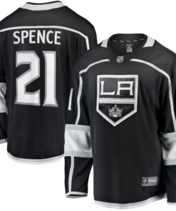 Jordan Spence Los Angeles Kings Fanatics Home Premier Breakaway Player Jersey  Black
