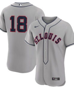 Jordan Walker St. Louis Cardinals2024 Rickwood Classic Authentic Player Jersey  Gray
